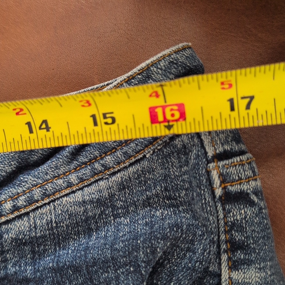Vintage Y2K Zanadi Bootcut Blue Women's Jeans Size 15/16 - Picture 9 of 10